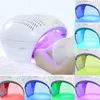 7/4 färger PDT LED Photon Light Therapy Lamp Facial Body Skönhet Spa Pdt Mask Skin Dra åt föryngring Wrinkle Remover Acne Device