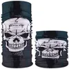 Seamless Hip Hop Skull Bandanas Magic Headscarf Riding Mask Tube Neck Face Headscarves Sport Magic Headband Skull Bandana