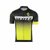 Scott Pro Team Homme Cyclisme à manches courtes Jersey Road Racing Shirts Riding Bicyclettes Tops respirants Sports de plein air Maillot S21041940