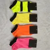 Mix Black Pink Colors Enkle Sokken Sports Check Girls Dames Katoenen Sportsokken Skateboard Sneaker 10 Pairs