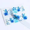 40pcs Watermark Slider Nail Stickers Decal Water Transfer Tattoo Flower Butterfly Decoration Manicure Adhesive Tip5547051