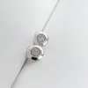 Autentiska 925 Sterling Silver Örhängen Sommar smycken för Pandora CZ Diamant Hallmark Stud Örhängen med original logotyp för kvinnor Present