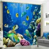 الستار المطبوع ثلاثي الأبعاد لغرفة المعيشة وغرفة النوم Cortinas Para sala de estar Roses Animal Sold by Panel Size Image Customl7346687