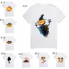 Kids Designer Kläder Boys Halloween Tröjor Bomull Toddler Tjejer T-shirts Kortärmad Barnplattor Pumpa Tees 38 Designs DW4114