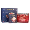 Рождественский подарок бумажный мешок Merry Christmas Gift Box Tote Санта Клаус Printed С Рождеством партии Празднование подарки Сумки
