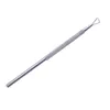 1 pcs Stainless Steel Cuticle Nail Pusher Nail Art UV Gel Remover Manicure Pedicure Care Sets Cuticle Pushers Tools