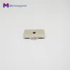 Imanes Countersunk Imanes 6PCS Lot F 40x20x55 mm N35 Stark Square NDFEB Magnet 402055mm Neodymmagneter 40mmx 20mmx 5mm hål 5