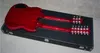 Double Neck Electric Guitar Hardcase,Shape as the Guitar,the color can be customized as to request.