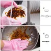 Silicone Dishwashing Cleaning Glove Magic Scrubber Sponge Rubber Glove for Washing Dish Kitchen Car Bathroom Pet Brush Cleaner7904325