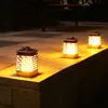 Solar Kaars Vlam Lamp Outdoor Solar Led Flame Flicking Lawn Lampen Waterdichte Garden Countyard Landscape Light