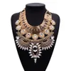 2019 Nouveau Design Style D'été Long Bohème Alliage Maxi Collier Grand Pendentif En Cristal Exagéré Colliers Collier Bijoux XG737