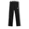 NEEDLES 3 Colors Fashion Sweatpants Butterfly Embroidered Side Stripe Men Women Long Pants Drawstring Pants High Street