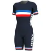 En yeni Fransa Bisiklet Derileri Men039s Triatlon Sportwear Yol Bisiklet Giysileri Ropa de Ciclismo MTB Set5027581
