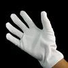 Fashion-1 Pair Adult White Gloves Cotton Shuffle Dance Jewelry Care Performance Halloween Party Magician Magic Show Unisex Glove H9