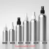 Bouteilles de pulvérisation en aluminium à brume Fine, 30ml, 100ml, 120ml, 250ml, vide, utilisées comme parfum, huile essentielle, eau, distributeur de cosmétiques