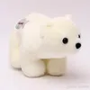 Raccoon plysch leksak docka isbjörn fyllda djur docka liten vit björnfödelsedag present grossist gratis frakt