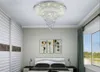 天井リビングルームロビークリスタルランプのための新しいモダンクリスタルシャンデリア高級住宅照明器具LED Lustres de Cristal Myy