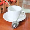 steel tea strainer 4cm Dia Heart Shaped Tea Strainers Stainless Steel Infuser Adjustable Herb Loose Leaf Filter Tea Bags