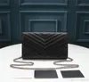 Fashion luxury designer women handbag high quality genuine leather cross body tassel flap bag cowhide black purse tote bag 22.5cm