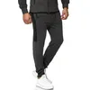 Pantalon de sport noir Hommes Track Casual Fitness Skinny Pantalon de survêtement Gym Crayon Bodybuilding Joggers Pantalon de survêtement1