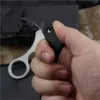 Kydex ile 2020 Yeni Küçük karambit Pençe Bıçak 1.29" D2 Çelik Bıçak Tam Tang Paslanmaz Çelik Kol Taktik Pençe Bıçaklar