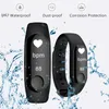 M3 Pulsera inteligente Reloj Presión arterial Monitor de ritmo cardíaco Smartwatch Fitness Tracker Reloj de pulsera inteligente para Android IOS iPhone Reloj de teléfono