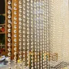 Crystal Glass Bead Curtain vardagsrum sovrum fönster dörr bröllopsdekor