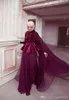 Muslim Sleeves Modest Prom Dresses High Neck Full Covered Women Maxi Dress Long Evening Party Wear Vestidos De Soiree Custom