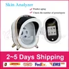 brand fluorescent bulbs uv light magnifying facial skin care analyzer skin diagnosis system handheld beauty equipment