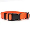 Dog Collar 6 Colors Nylon Dog Collars With Quick Snap Buckle Adjustable Neck Strap Dog Cat Pet Collar