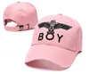 Ny design boy london baseball cap hip hop justerbar gata populärt hat metall bokstav ben kasett snapback hög kvalitet caps2412