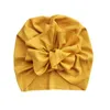 8 couleurs bébé princesse chapeaux casquettes florales garçon filles turban fleur tête enveloppes infantile enfants inde chapeaux bonnet nouveau-né enfant en bas âge headwears5516220