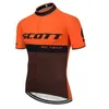 Scott Pro Team Męskie rowerze Krótkie rękawy Koszulki Jersey Road Racing Koszule Jazda na rowerze Topy Oddychające Sporty Outdoor Sports Maillot S21041940 \ t