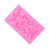 Kant bloem wijnstok patroon siliconen cakevorm diy mat fondant cake decorating gereedschap siliconen chocolade snoep mal