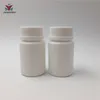 50 stks / partij 50cc HDPE-tamperbestendige capsules fles plastic witte fles