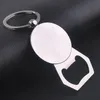 keychains keyrings Bottle Openers Round Heart Compass Shape Beer Opener for Gifts