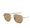 Aviation mode de haute qualité Ao Lunettes de soleil Men de marque Brand Designer Sun Glasses pour masculin American Military Optical Glass Lens OCUL2791047