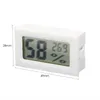 Draadloze Mini Digitale LCD-temperatuurvochtigheid Meter Thermometer Hygrometer Sensor Home Woonkamer Slaapkamer Meetgereedschap