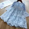 prinzessin kleid blue.