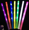 LED Glow Stick Flashlight Light up Clignotant Sticks Wand for Party Concert Event Cheer Atmosphere props Enfants Jouets parfait prix cadeau