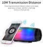 Mini TG165 Portable Bluetooth Haut-Parleur Petit TG165C Stéréo Subwoofer Lumière LED Flash Sans Fil Boîte À Musique Extérieure Colonne FM Radio TF Carte