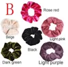 60pcs10sets Samt Band Scrunchie Elastic Hair Krawatte Kopfwege Seil Erwachsene Butterfiy Knot Haarzubehör Band einfaches Haarbindungen6195592