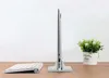 Adjustable aluminum alloy notebook vertical stand base double card laptop desktop storage stand small bookshelf