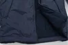 Windjacke für Herren, Fleece-Innenseite, warmes, dickes Fell, Hutkragen, wasserdichte Nylon-Oberbekleidung, kurzer Stil für Herren