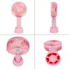 Handheld Small Fan Mini Portable Electric Fan Dormitory Office Desktop USB Charging Fan Three Speed Adjustment