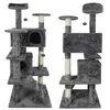 52quot Cat Tree Atividade Tower Pet Kitty Móveis com postes de arranhões DDERS64313223495454