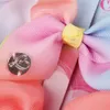 24 Farben 10,2 cm Schleife Mädchen Haarspangen mit buntem Aufdruck Mädchen Haarschmuck Regenbogen Kinder Einhorn Party Weihnachten Haarschneidemaschine