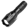 XML T6 -ficklampor byggda 18650 batteri med presentf￶rpackning kraftfull teleskoplins zoom ficklampa fackla b￤rbara utomhus taktiska facklor campinglampa lampor