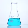 1pc lab supplies bred nacke stor mun högkvalitativ triangel glasflaska konisk flask Erlenmeyer