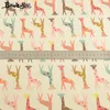 Gros-Booksew Giraffe Pattern100% Coton Tissu Accueil Telas Fat Quarters DIY À La Main Quilting Drap De Lit À Coudre Oreiller Patchwork Tissu